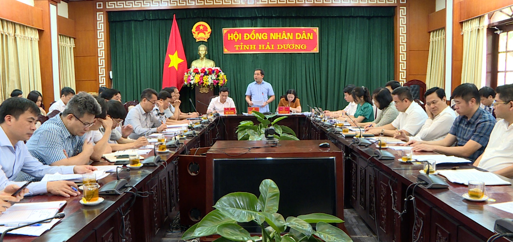 Họp liên tịch chuẩn bị kỳ họp thứ 16 - HĐND tỉnh khóa XVII